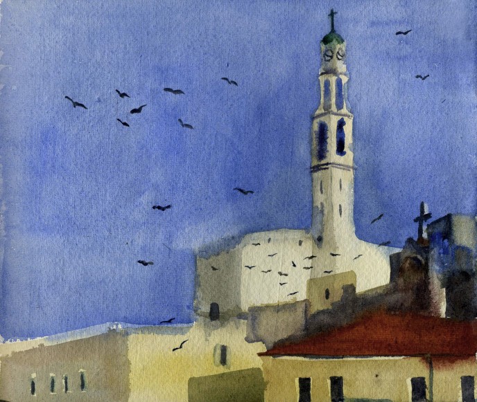 St.Peter's Church. Old Yafo port